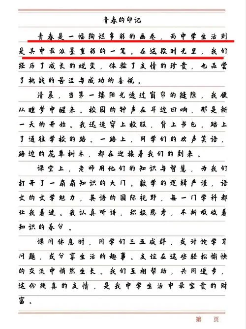初中生活感悟_1