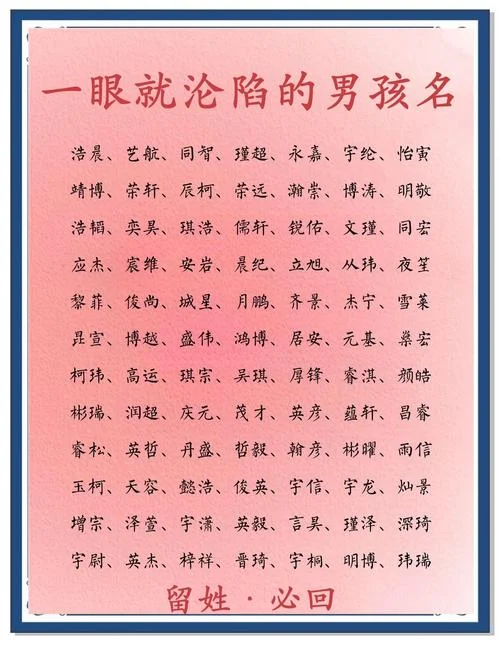 适合男宝宝起名的诗句_2