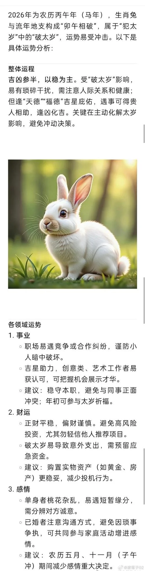 2019年属兔的运程每月运势_1