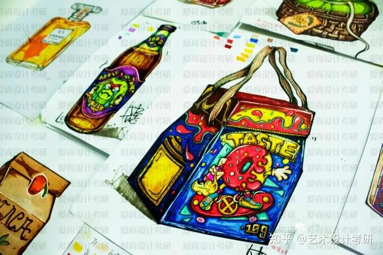 考研手绘包装设计题目_2