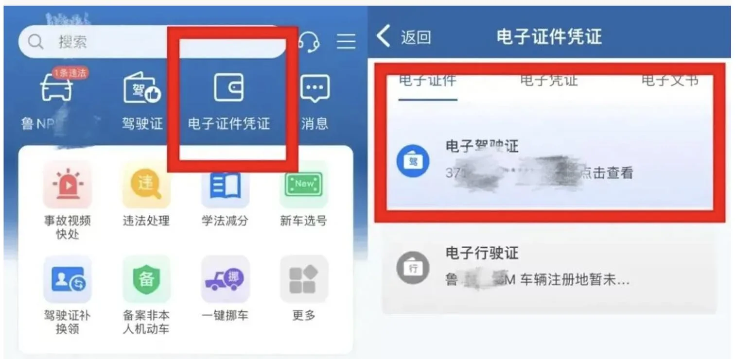 电子驾照在哪里查_1