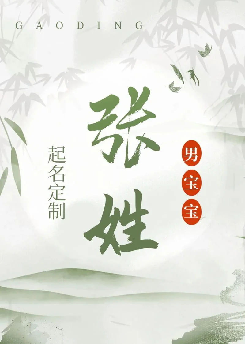 2020姓张的起名男孩_1