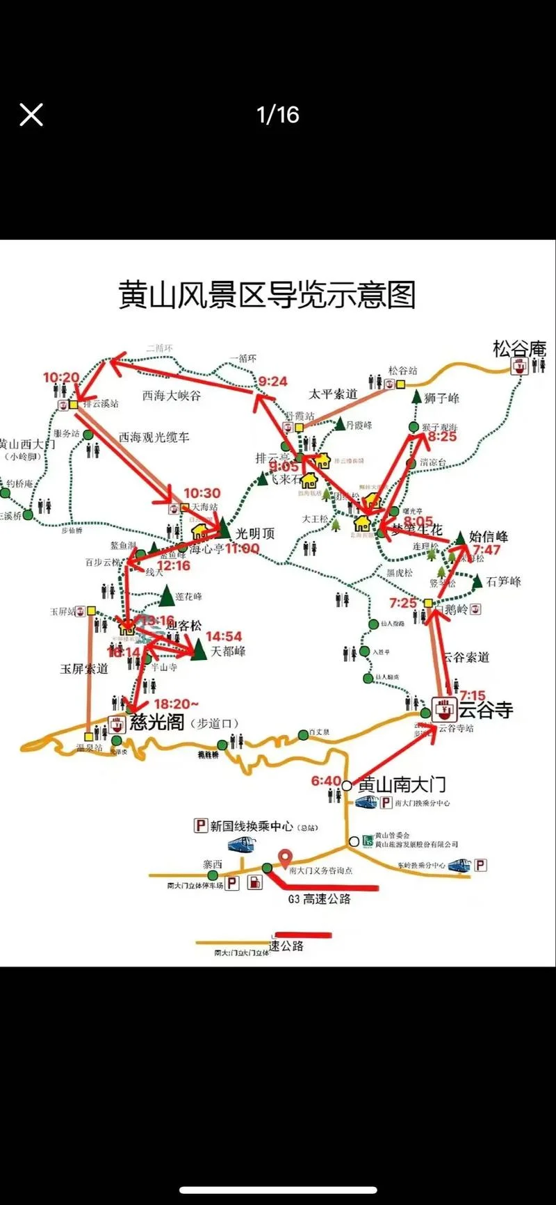 冬日黄山旅游攻略图片-冬日黄山风景图