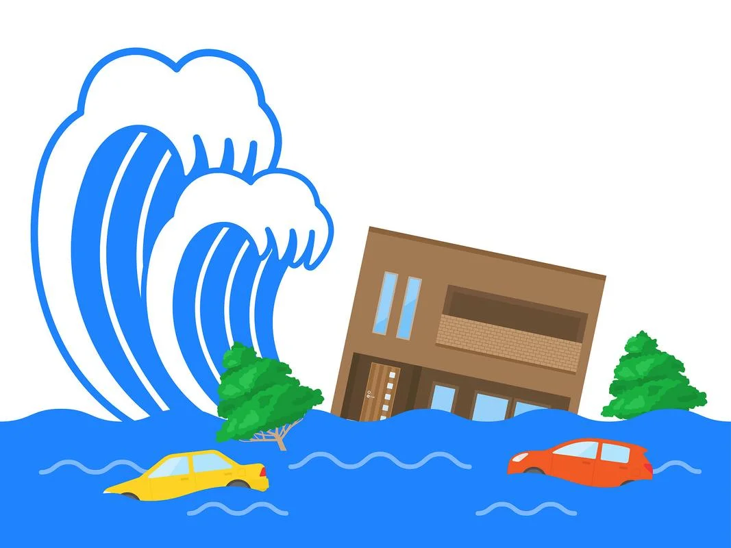 梦见地震海啸但是人安全_1