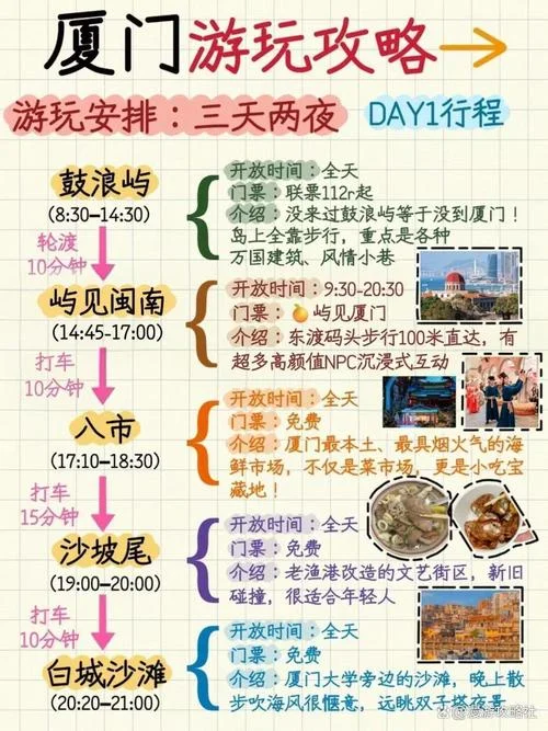 厦门旅游攻略三天两夜自由行攻略_2