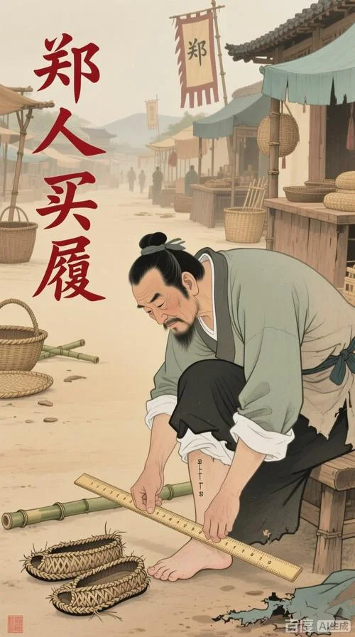 郑人买履道理_1