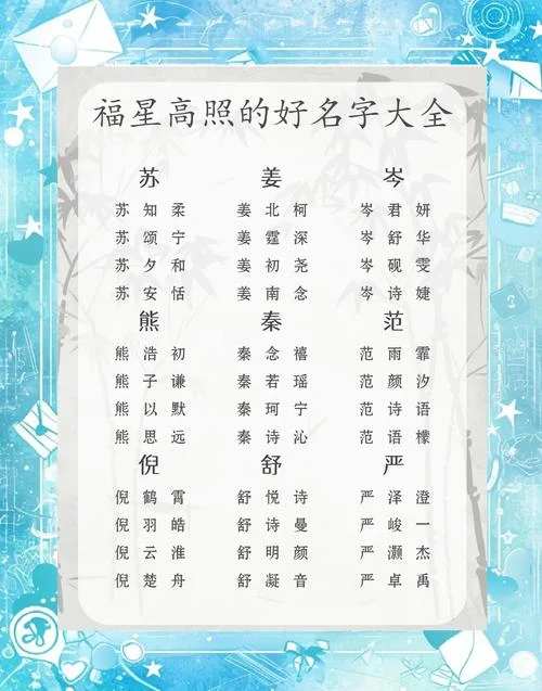 如何取起名字-如何取名技巧