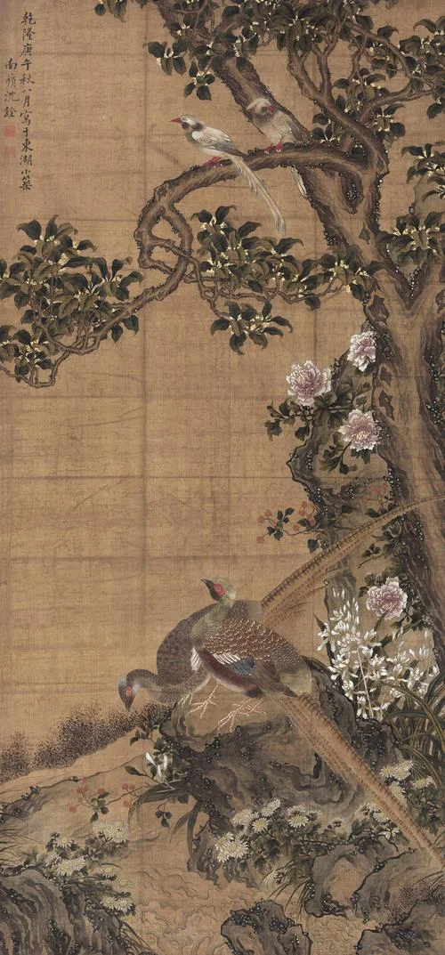 芙蓉锦鸡图作者是谁_1