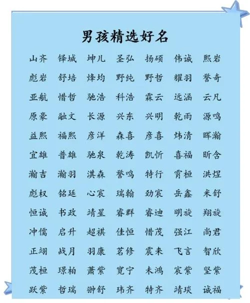 宝宝起名马姓免费_2