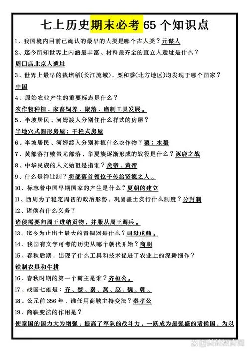 世界历史必读知识大全-世界史核心知识