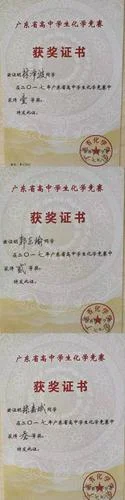 2017化学竞赛预赛成绩_1