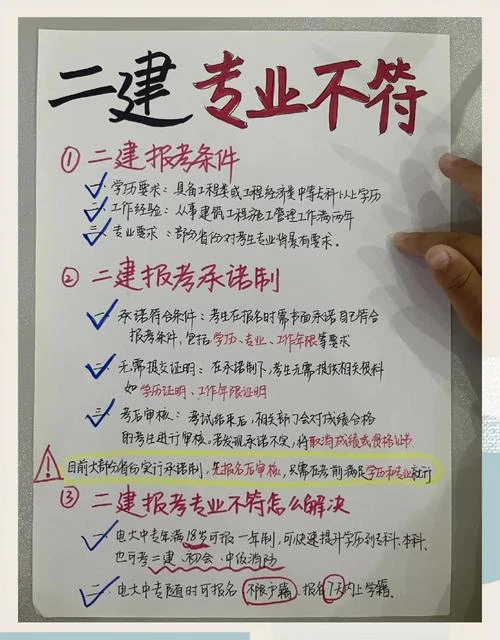 专业不符合可以报考二建吗_2