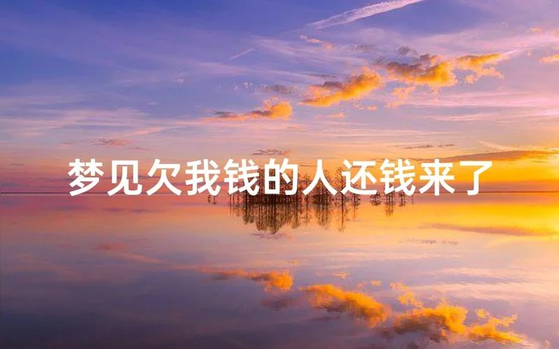 梦见欠很多钱-梦欠巨额钱