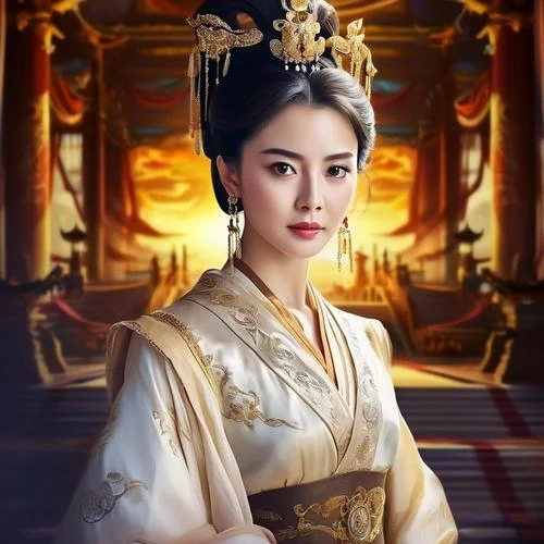 上官婉儿历史人物图片-上官婉儿画像