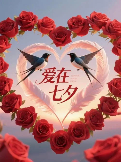 带字的七夕祝福图片_1