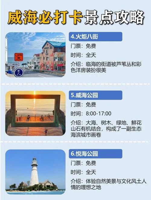 威海十大旅游景点排名-威海十景景点排名