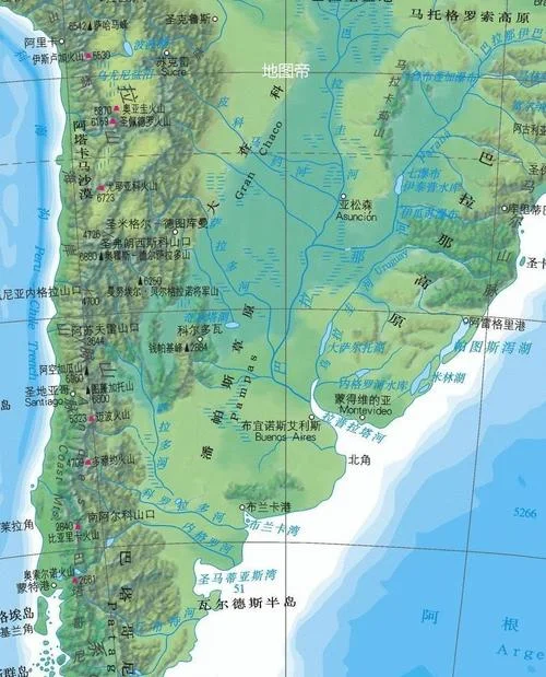 阿根廷地图怎么画_2