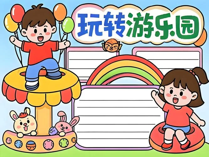 游乐园手抄报_2