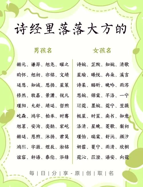300个出自楚辞取名_1