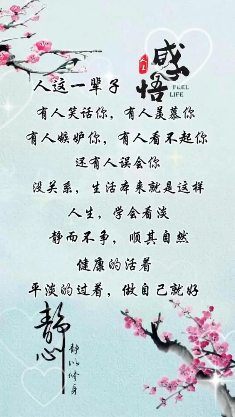 唯美心情短语人生感悟_2