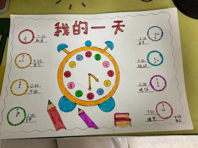 一年级简单数学手抄报_2