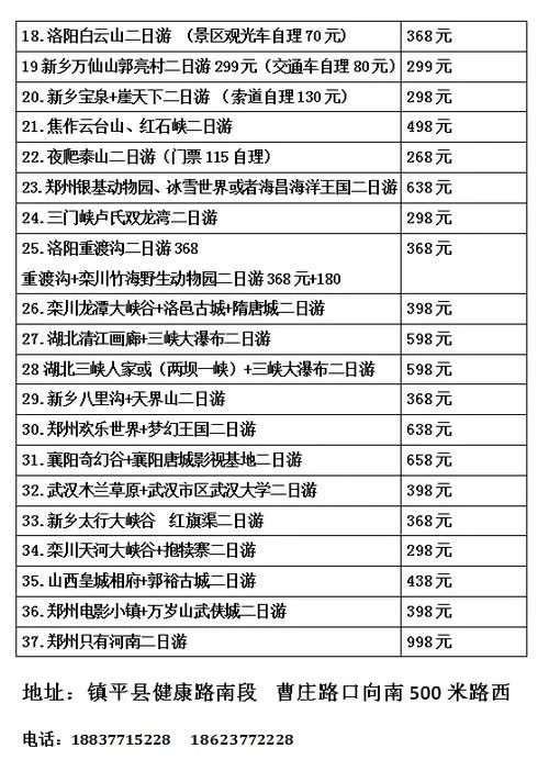 青岛五日游旅行社报价_2