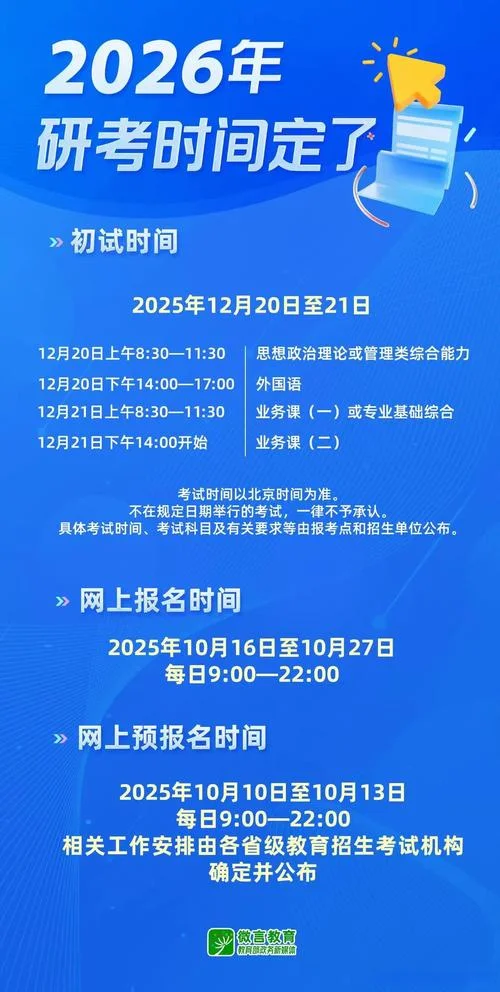 考研如何网上报名-考研网上报名流程