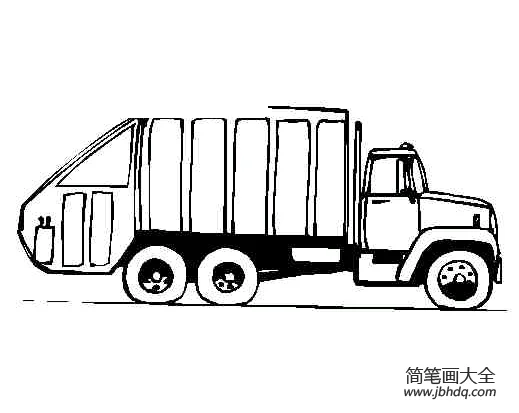 自卸车图片简笔画_1