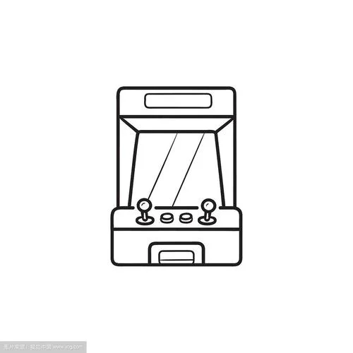 圈圈游戏机简笔画_2