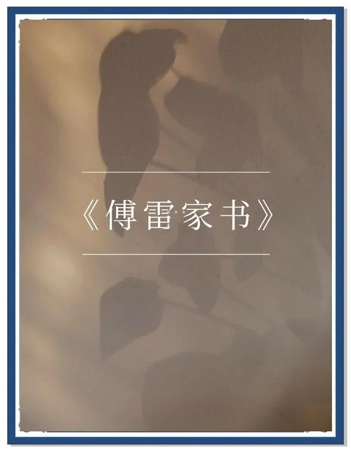 傅雷家书摘抄感悟手写_2