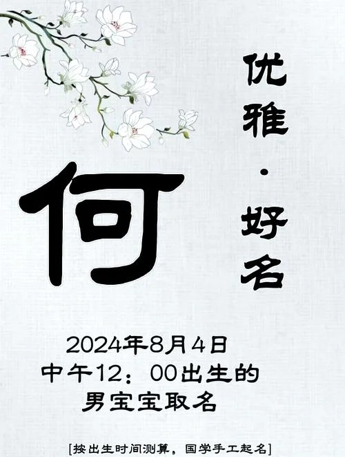 何姓宝宝起名大全2020_1
