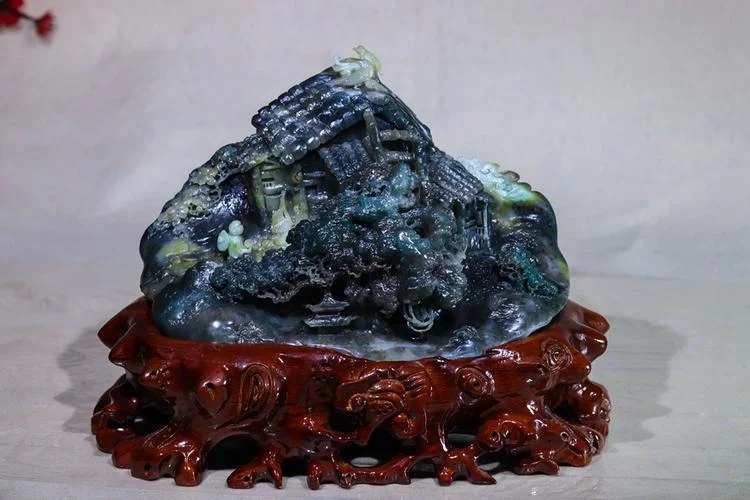 独山玉摆件起名_2