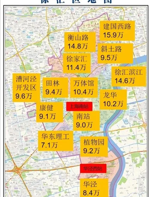 徐家汇哪个区-徐家汇所属区域