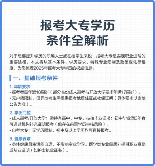 成人大专报考条件年龄_1