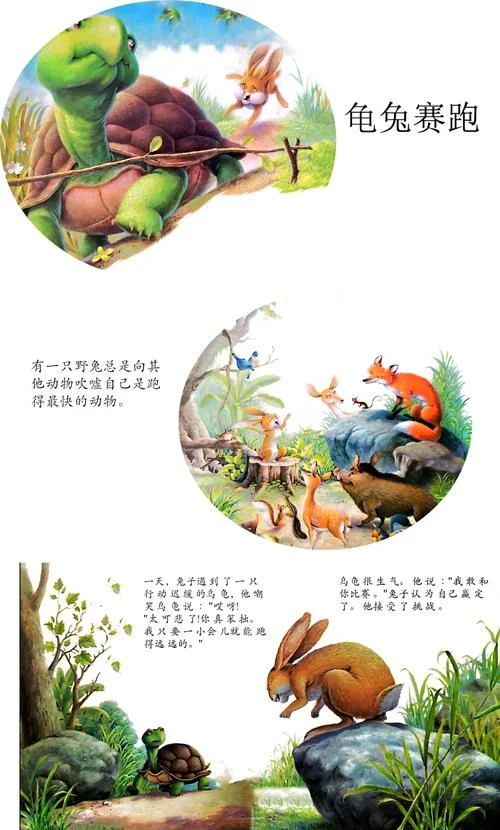 龟兔赛跑出自哪个寓言_1