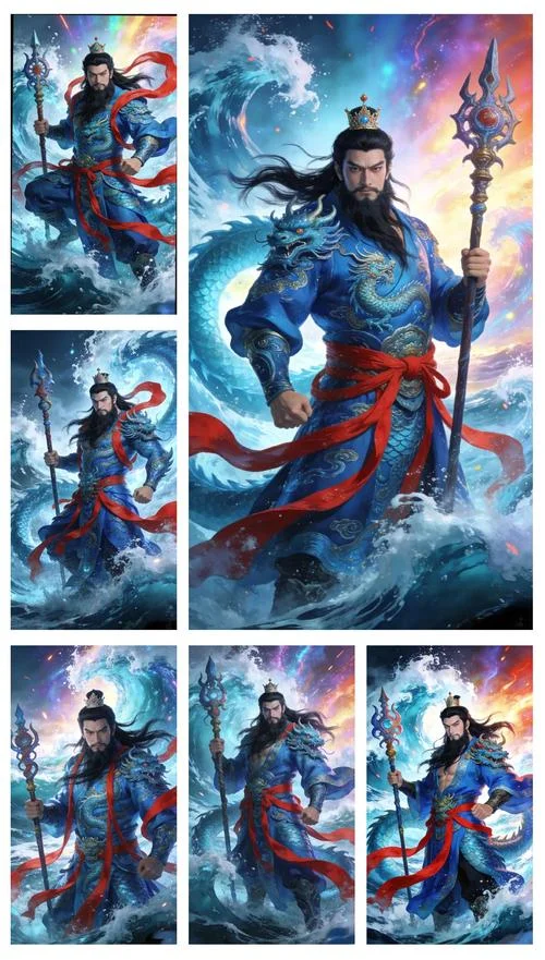 共工怒触不周山怎么画_2