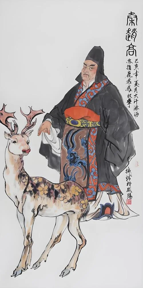 指鹿为马是谁写的人物_1