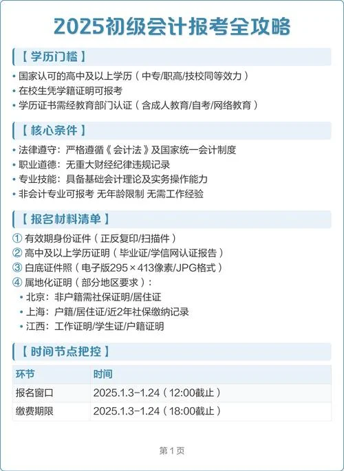 怎样报考会计初级_1