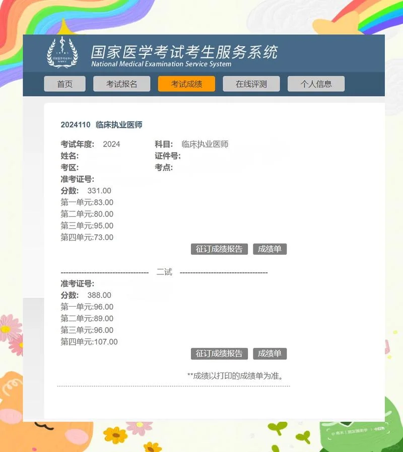 国家执业医师成绩什么时候出_1