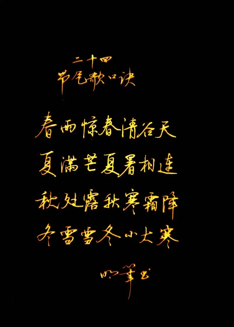 二十四节气歌是谁写的-二十四节气歌是谁写的