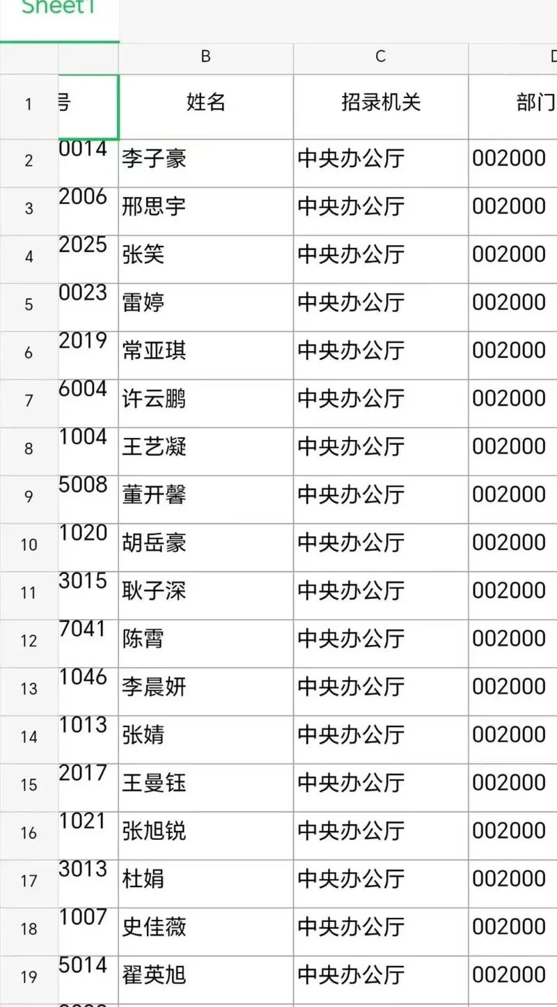 2020年国考面试名单在哪查_1