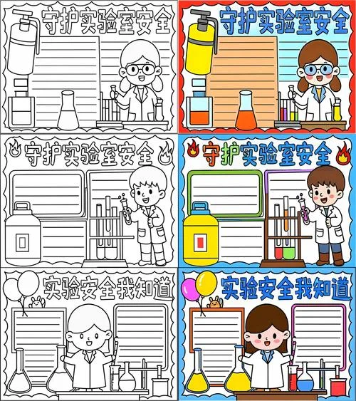 化学实验安全手抄报_1