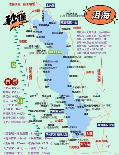 洱海环湖多少公里_1