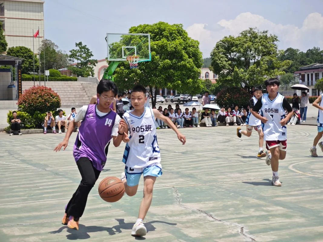 灵川中学篮球_1