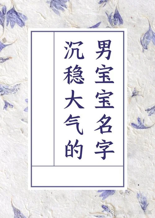 猴年男宝宝起名字_2