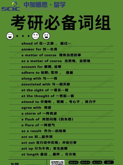 考研英语词组软件_2