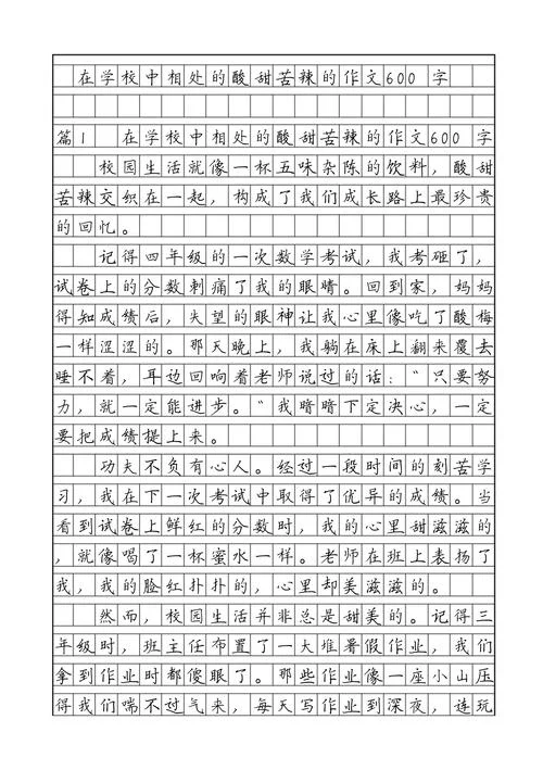 关于生活的感悟作文600-生活感悟 600 字作文