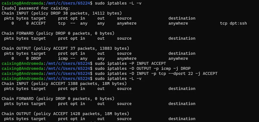 linux 如何查防火墙状态_1