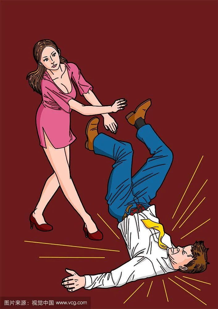 梦见男人打女人出血_1