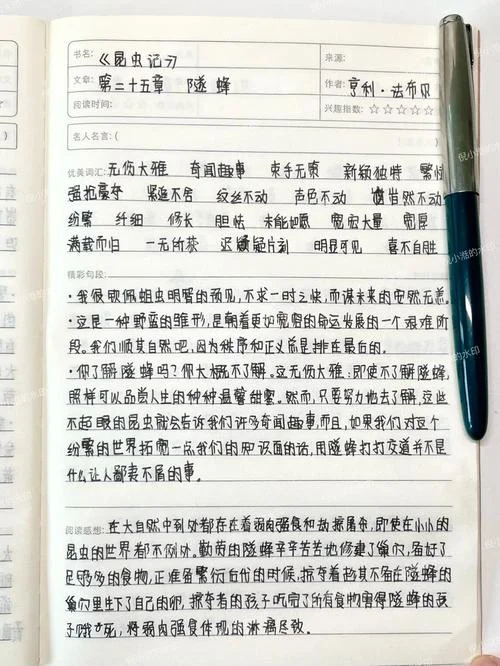 昆虫记读书心得_1